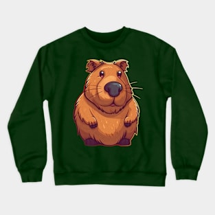 Surprised capybara Crewneck Sweatshirt